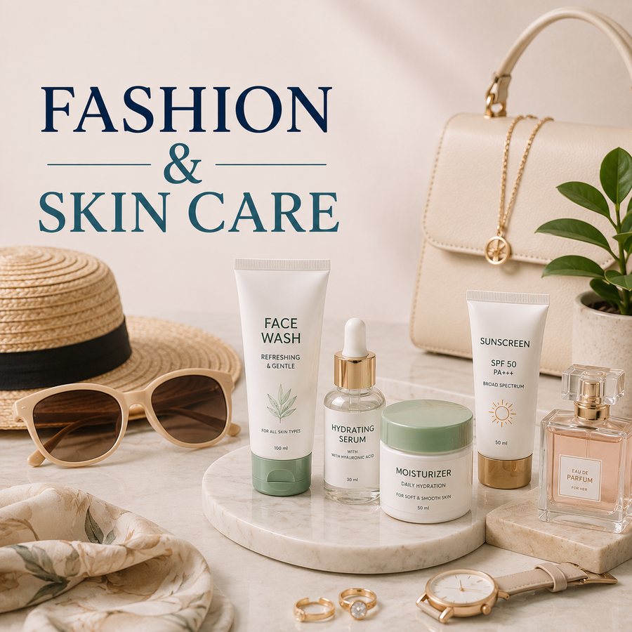 Fashion & Skin Care | الأزياء والعناية بالبشرة